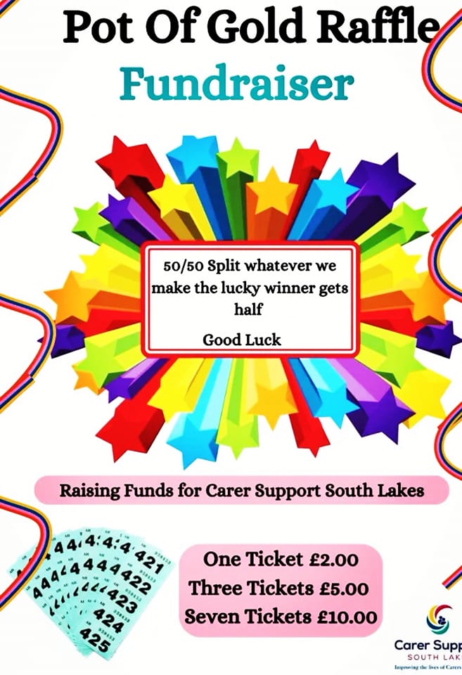 Poster for David Wilans Monthly Raffle